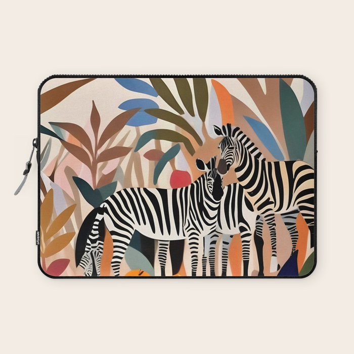 Three Zebras Laptop Sleeve Gallery Image 1
