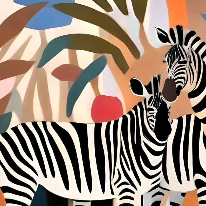 Three Zebras Coffee Mug Gallery Image 2
