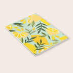 Lemon Blooms - Mint Notebook Gallery Image 3