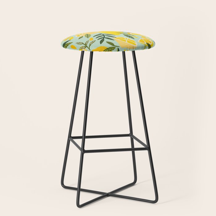 Lemon Blooms - Mint Stool Gallery Image 1