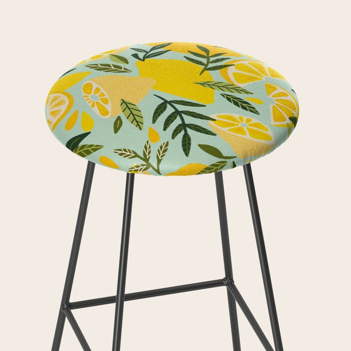 Lemon Blooms - Mint Stool Gallery Image 2