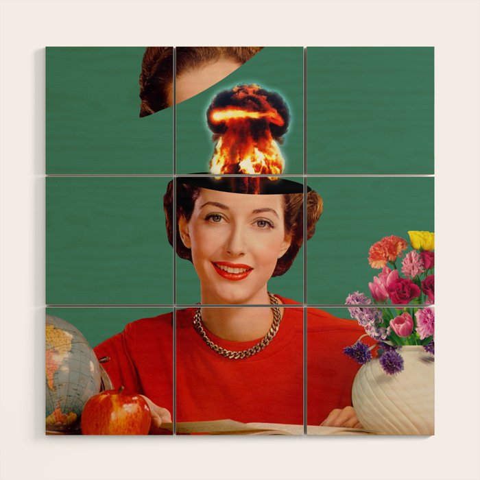 Mindblown Wood Wall Art Gallery Image 1