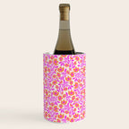 Tropical Blooms Pattern - Pink and Orange Wine Chiller Gallery Image 3