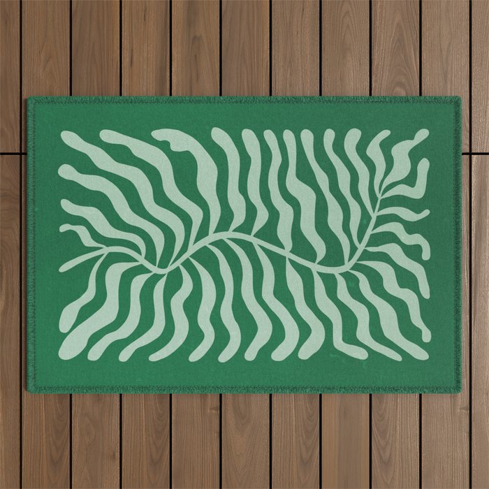 Fun Sage: Matisse Edition Outdoor Rug Gallery Image 1