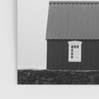 Chapel in Budir Iceland - Landscape Art Print, Black and White Photography Poster Gallery Image 3