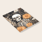 Bones and Blooms Skeleton Art Notebook Gallery Image 2