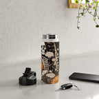Bones and Blooms Skeleton Art Water Bottle Gallery Image 4