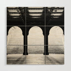NYC Noir Wood Wall Art Gallery Image 1