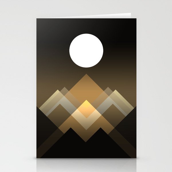 Path between hills Stationery Card Gallery Image 2