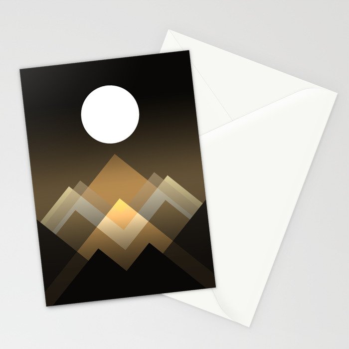 Path between hills Stationery Card Gallery Image 2
