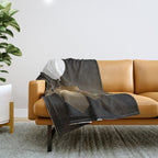 Path between hills Throw Blanket Gallery Image 1