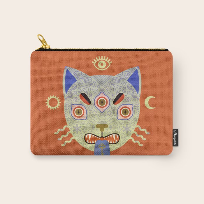 Mystic Cat Carry All Pouch Gallery Image 1