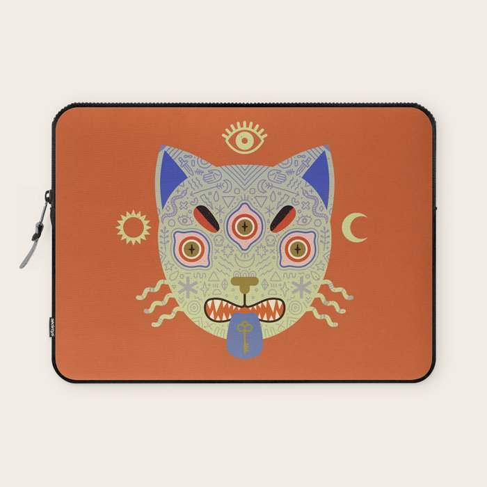 Mystic Cat Laptop Sleeve Gallery Image 1