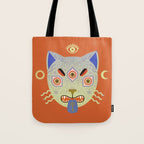 Mystic Cat Tote Bag Gallery Image 1