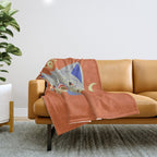 Mystic Cat Throw Blanket Gallery Image 1