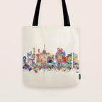 raleigh north carolina Tote Bag Gallery Image 1