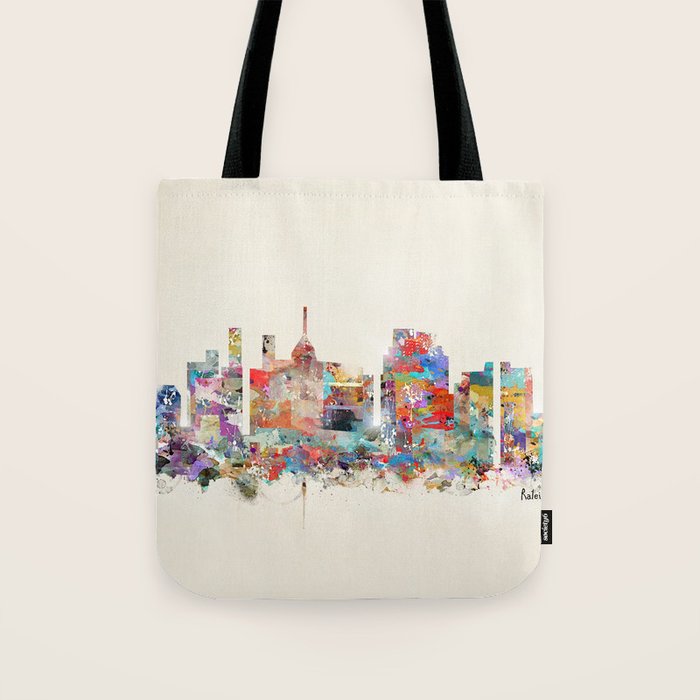 raleigh north carolina Tote Bag Gallery Image 1