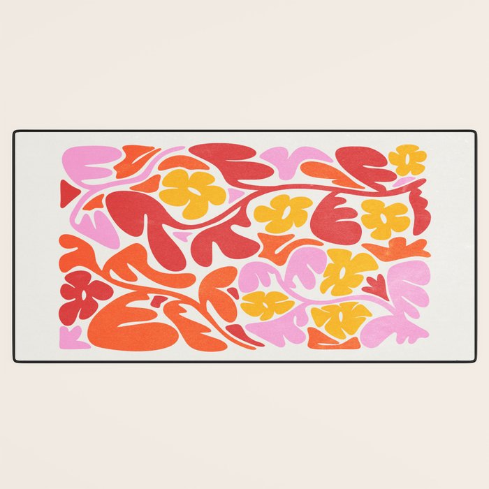 Retro Garden Desk Mat Gallery Image 3
