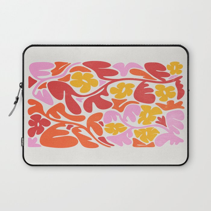 Retro Garden Laptop Sleeve Gallery Image 1
