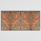 N198 - Vintage Heritage Traditional Golden Berber Moroccan Style Desk Mat Gallery Image 3
