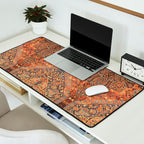 N198 - Vintage Heritage Traditional Golden Berber Moroccan Style Desk Mat Gallery Image 2