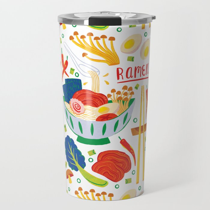 Ramen Noodles Travel Mug Gallery Image 1