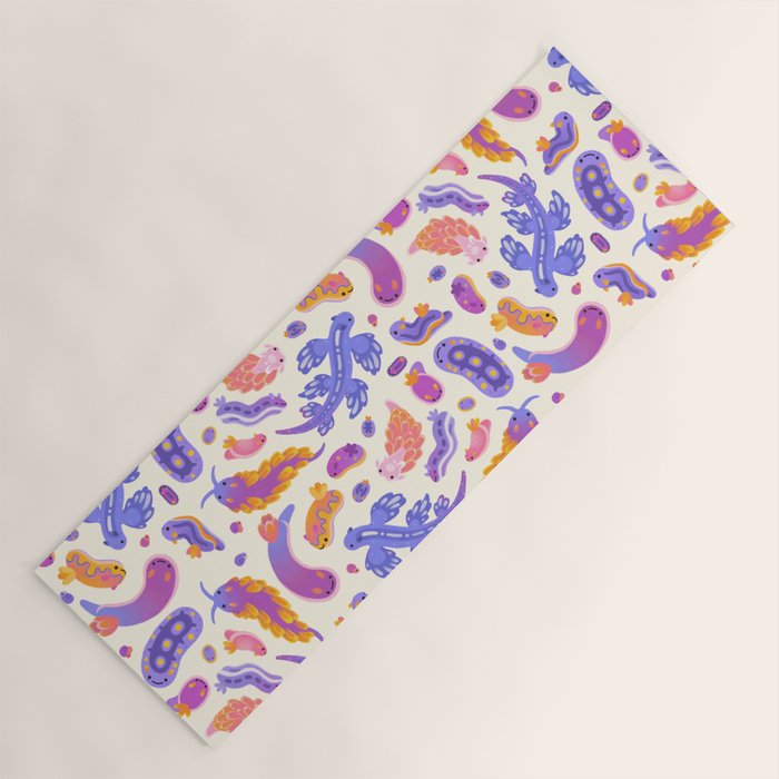 sea slug - pastel Yoga Mat Gallery Image 1