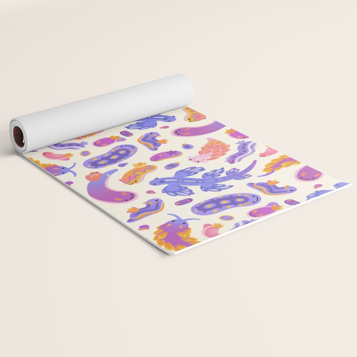 sea slug - pastel Yoga Mat Gallery Image 2