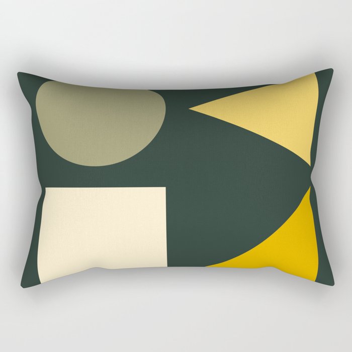 Modern Geometric 83A Rectangular Pillow Gallery Image 2