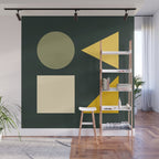Modern Geometric 83A Wall Mural Gallery Image 1