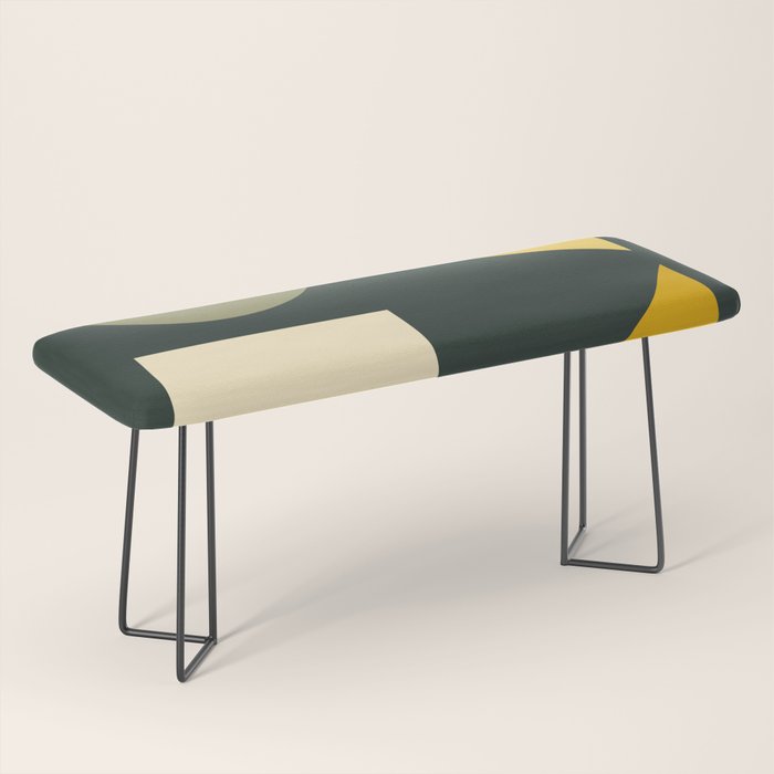 Modern Geometric 83A Bench Gallery Image 1