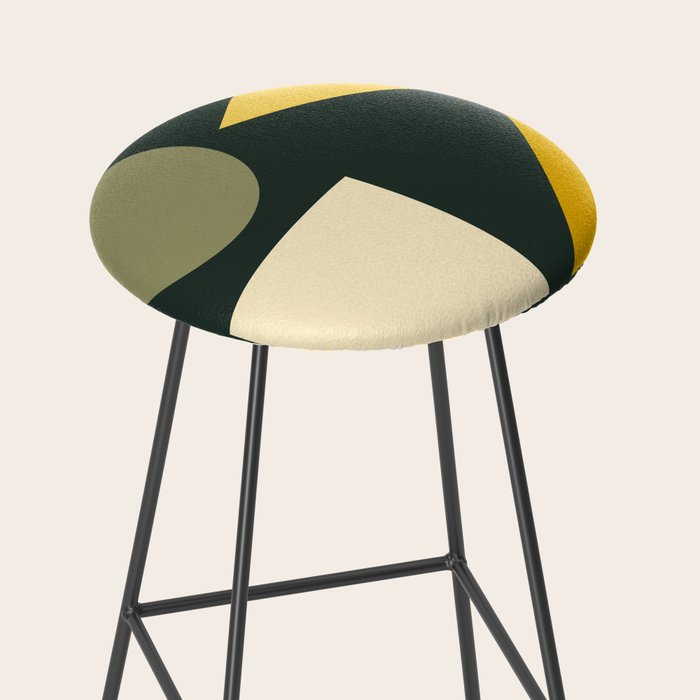 Modern Geometric 83A Stool Gallery Image 2