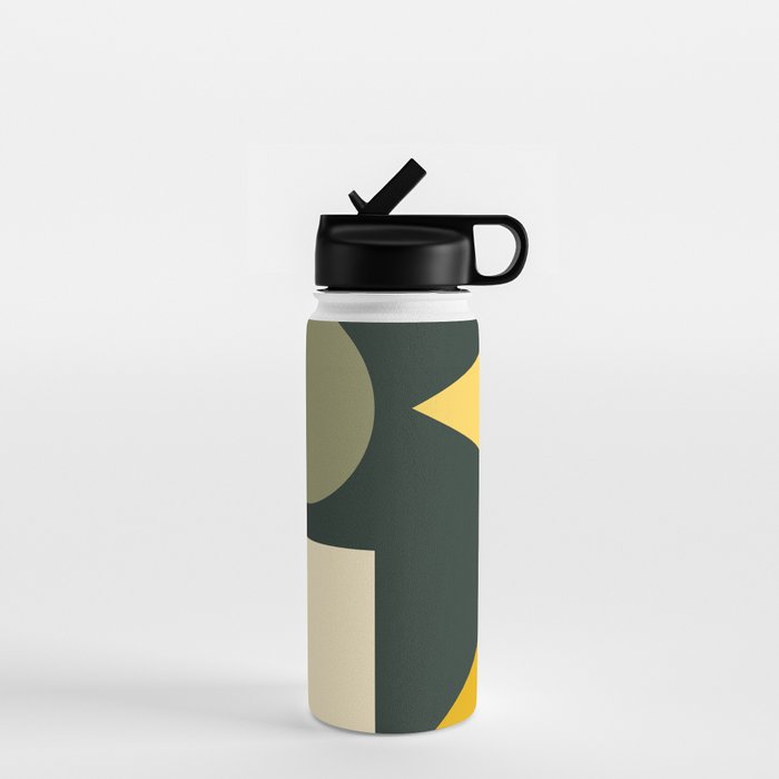 Modern Geometric 83A Water Bottle Gallery Image 1