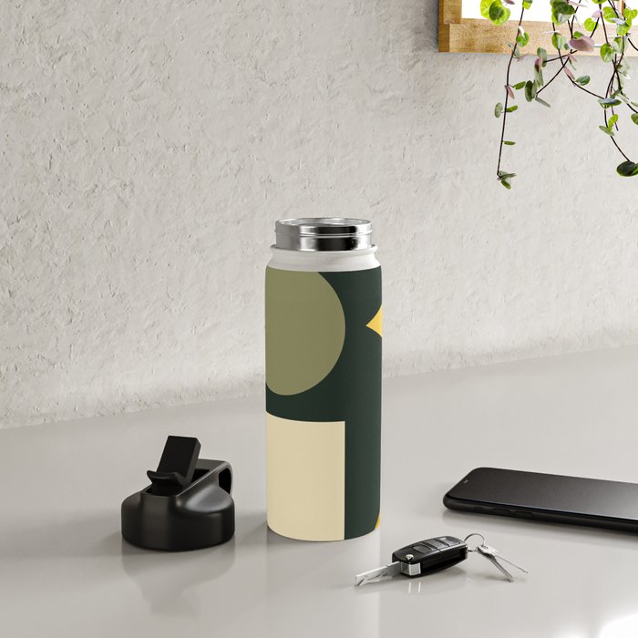 Modern Geometric 83A Water Bottle Gallery Image 4