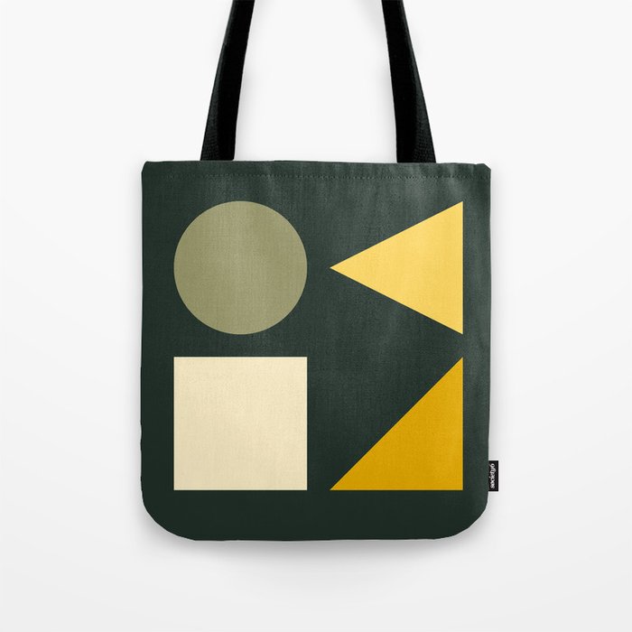 Modern Geometric 83A Tote Bag Gallery Image 1