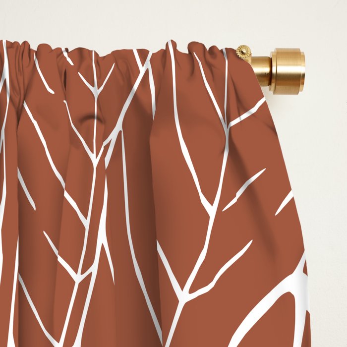 Tropical, Hibiscus, Floral Prints, Boho Wall Art Window Curtain Gallery Image 2