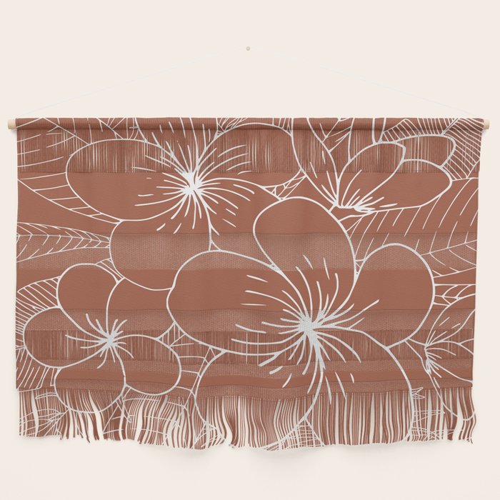 Tropical, Hibiscus, Floral Prints, Boho Wall Art Wall Hanging Gallery Image 1