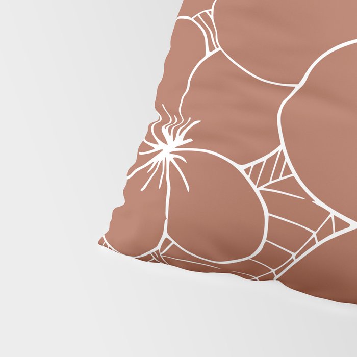 Tropical, Hibiscus, Floral Prints, Boho Wall Art Pillow Sham Gallery Image 4