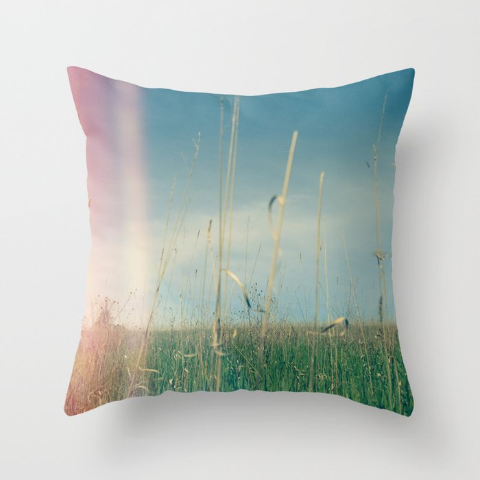 Her Heart Was a Wide Open Landscape Throw Pillow Gallery Image 6