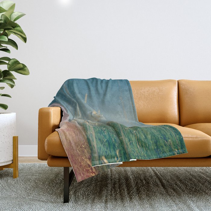 Her Heart Was a Wide Open Landscape Throw Blanket Gallery Image 1