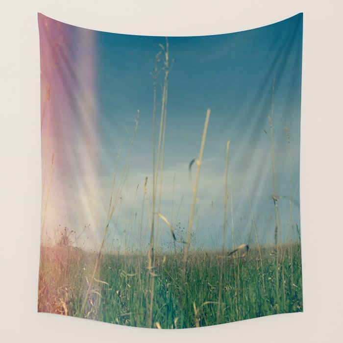 Her Heart Was a Wide Open Landscape Wall Tapestry Gallery Image 1