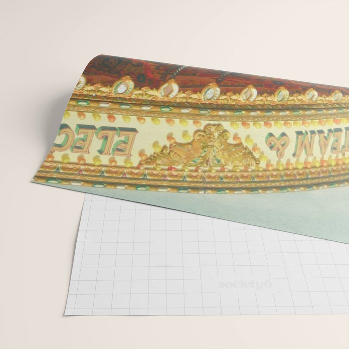 Seaside Carousel Wrapping Paper Gallery Image 2