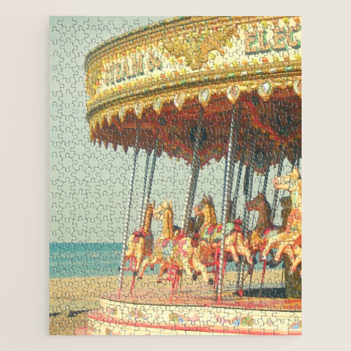 Seaside Carousel Jigsaw Puzzle Gallery Image 1