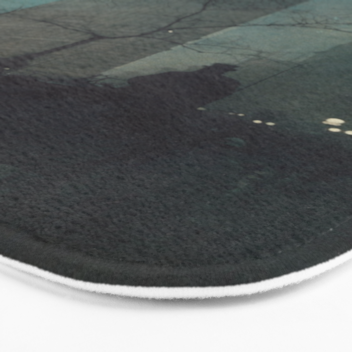 The Flatiron building New York twilight blue dreamscape photograph by Edward Steichen Bath Mat Gallery Image 3