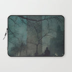 The Flatiron building New York twilight blue dreamscape photograph by Edward Steichen Laptop Sleeve Gallery Image 1