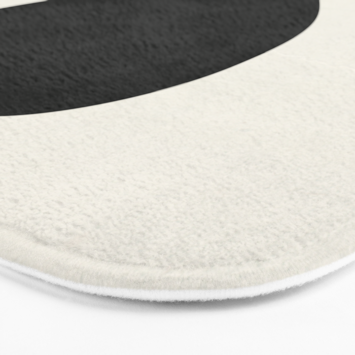 Black Heart Bath Mat Gallery Image 3