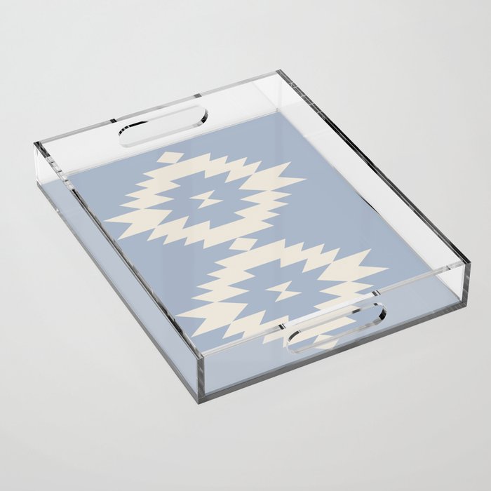 Southwestern Minimalism - Sky Blue Acrylic Tray Gallery Image 1
