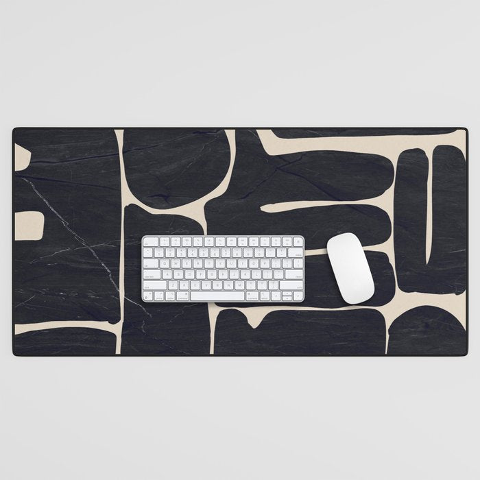 Modern Abstract Minimal Shapes 162 Desk Mat Gallery Image 1