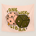 One Lucky Libra Wall Tapestry Gallery Image 4