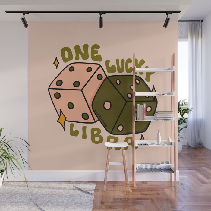 One Lucky Libra Wall Mural Gallery Image 1